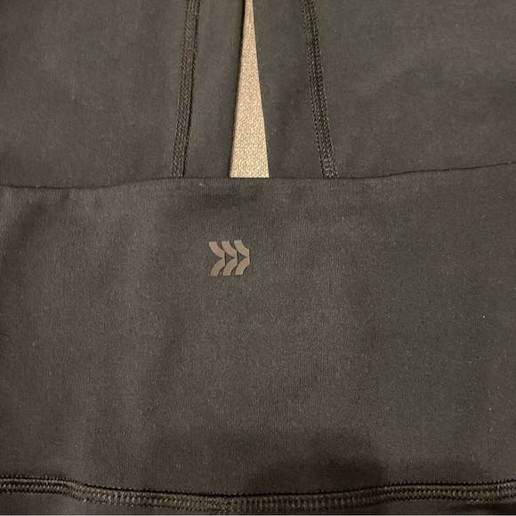 All in Motion Sculpt Brushed High Waisted Flared Leggings in Black - Picture 6 of 6